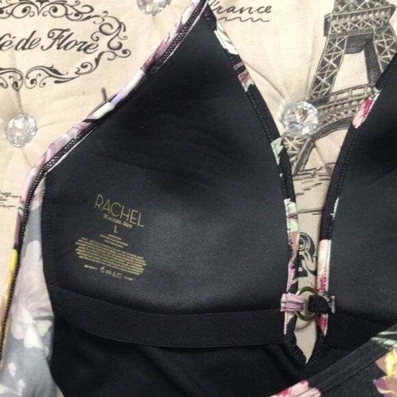 Rachel Rachel Roy Cherry Blossom Floral Swim Top - Picture 9 of 9